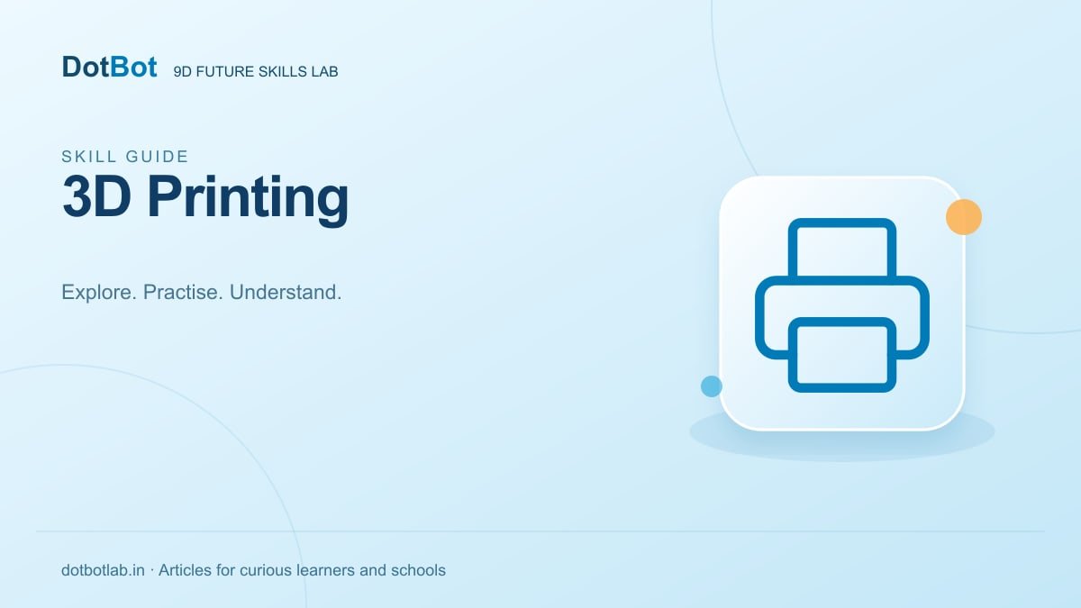 Illustration or published coverage for 3D Printing for Students: Design, Prototype and Improve