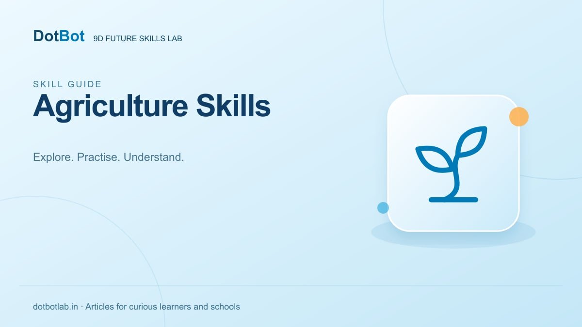 Illustration or published coverage for Agriculture Skills for Students: From Soil to Food