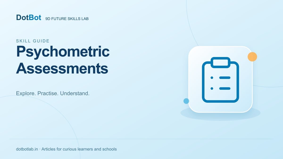 Illustration or published coverage for Psychometric Assessments for Students: Uses and Limits
